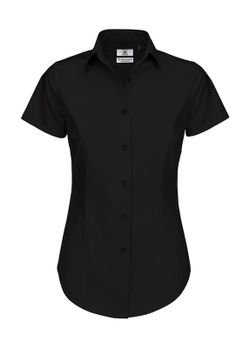 Camisa Popelina Elastán Black Tie M.C. Mujer