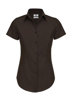 Camisa Popelina Elastán Black Tie M.C. Mujer