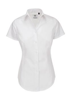 Camisa popelina Heritage manga corta mujer
