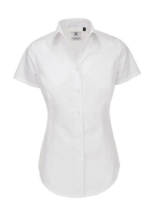 Frauen Heritage Kurzarm Popeline Shirt