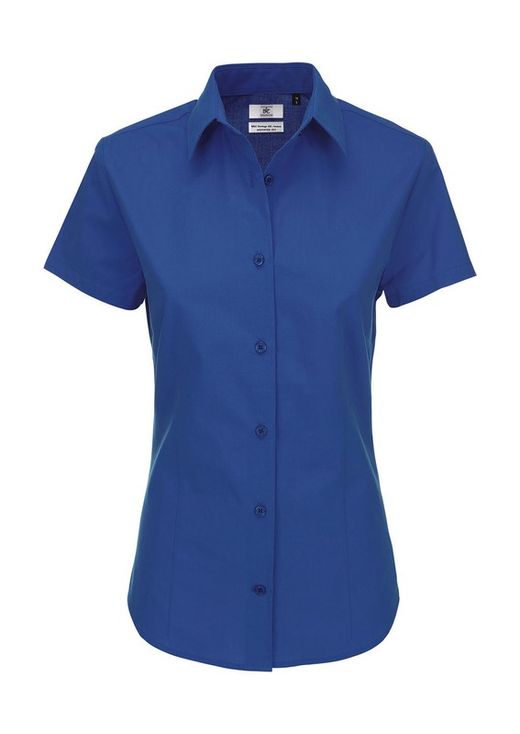 Frauen Heritage Kurzarm Popeline Shirt