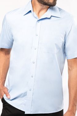 MÄNNER KURZHÜLLE POPLIN SHIRT