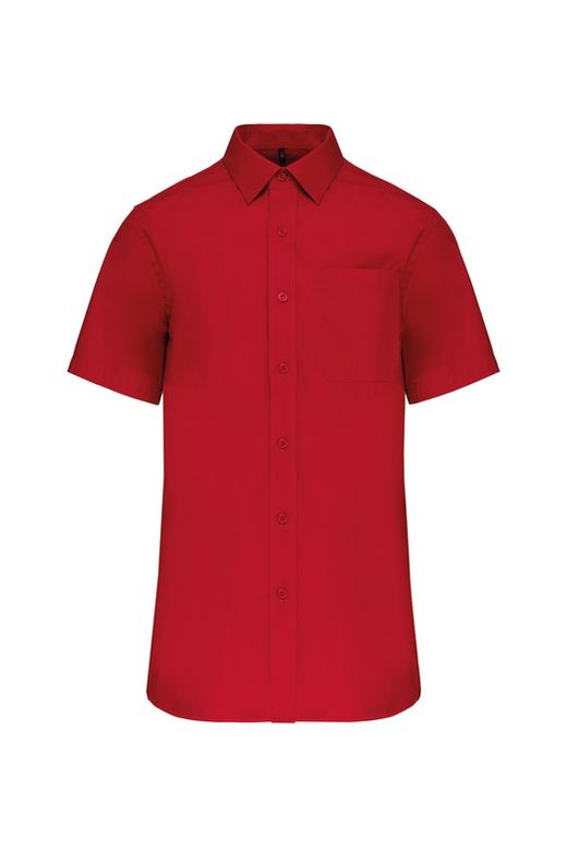 MÄNNER KURZHÜLLE POPLIN SHIRT