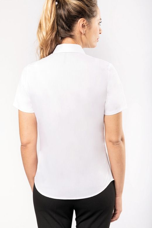 CAMISA POPELINA MANGA CORTA MUJER