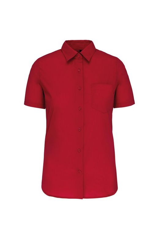 CAMISA POPELINA MANGA CORTA MUJER
