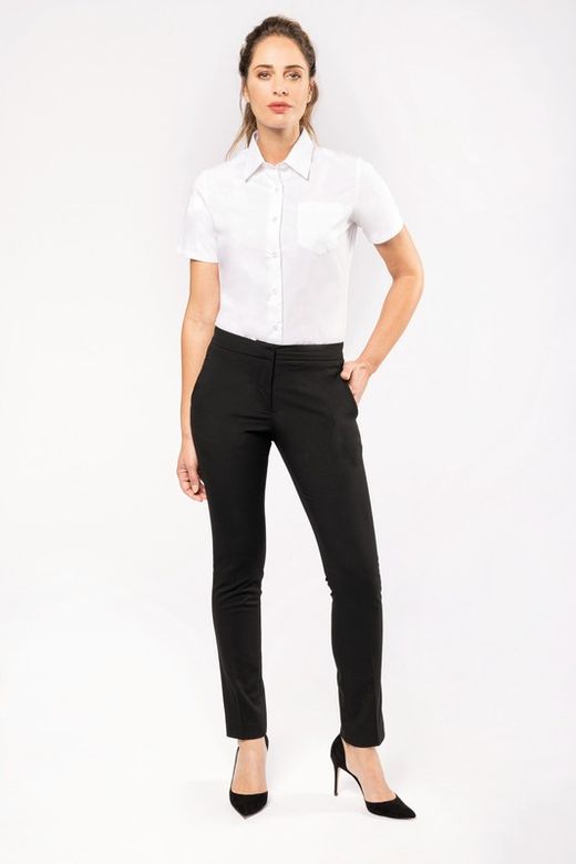CAMISA POPELINA MANGA CORTA MUJER