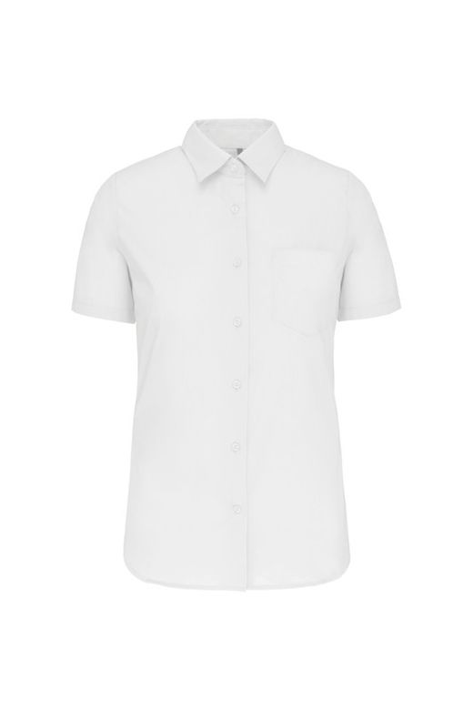 CAMISA POPELINA MANGA CORTA MUJER