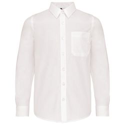 CAMICIA DI POPELINE A MANICHE CORTE BAMBINO