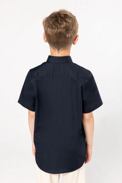 KINDER KURZHÜLLE POPLIN SHIRT