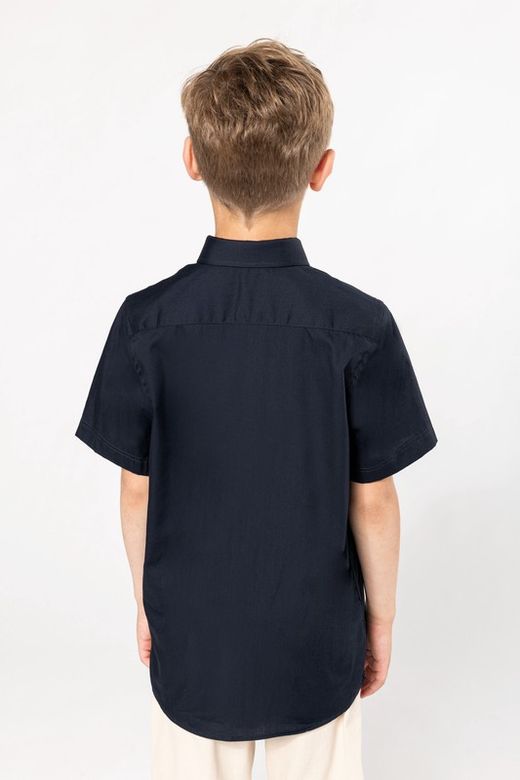 KINDER KURZHÜLLE POPLIN SHIRT
