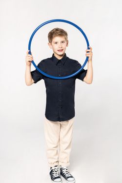 KINDER KURZHÜLLE POPLIN SHIRT