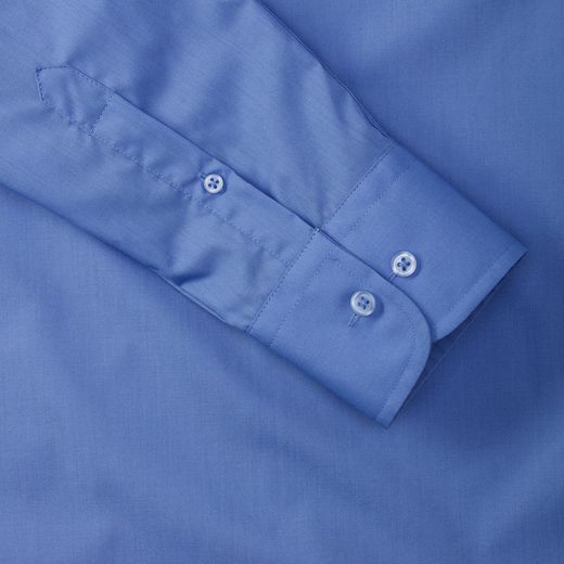 Popeline Shirt Langarm Mann