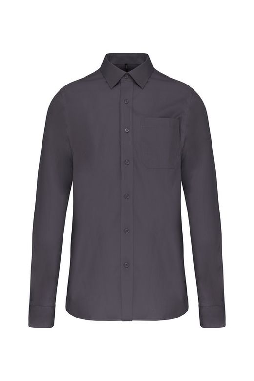 LANGHÜLLIGES POPLIN-SHIRT FÜR MÄNNER