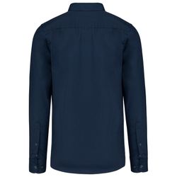 Camisa Popelina Manga Larga Hombre