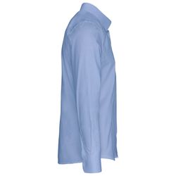 Camisa Popelina Manga Larga Hombre
