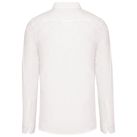 Camisa Popelina Manga Larga Hombre