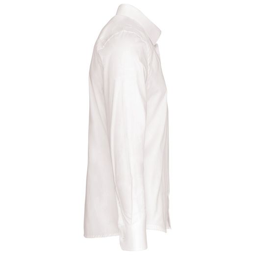 Camisa Popelina Manga Larga Hombre