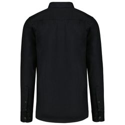 Camisa Popelina Manga Larga Hombre