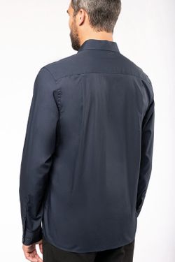 LANGHÜLLIGES POPLIN-SHIRT FÜR MÄNNER