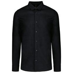 Camisa Popelina Manga Larga Hombre