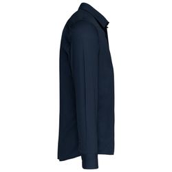 Camisa Popelina Manga Larga Hombre