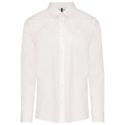 Camisa Popelina Manga Larga Hombre