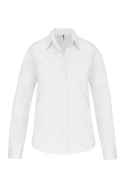 POPLIN-SHIRT MIT LANGEN ÄRMELN FÜR FRAUEN