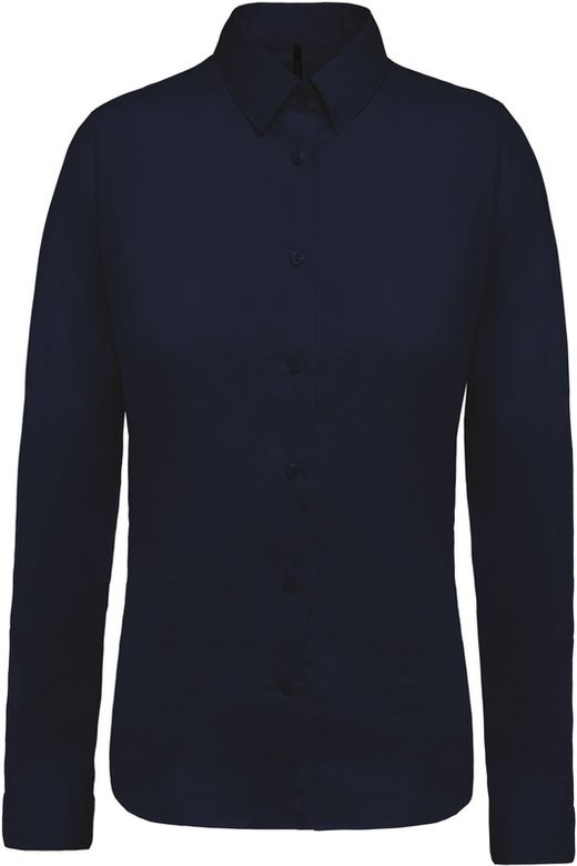 Langarm Popeline Shirt Frau