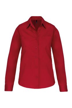POPLIN-SHIRT MIT LANGEN ÄRMELN FÜR FRAUEN