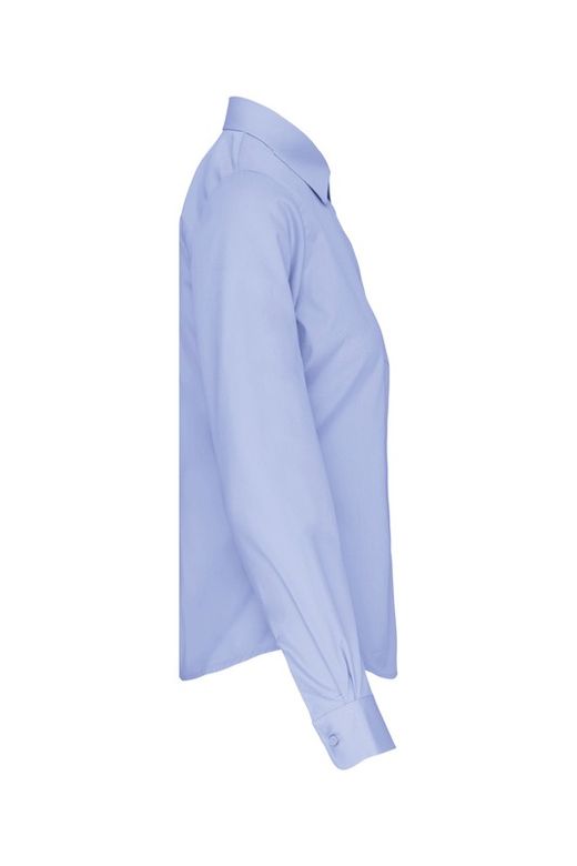 POPLIN-SHIRT MIT LANGEN ÄRMELN FÜR FRAUEN