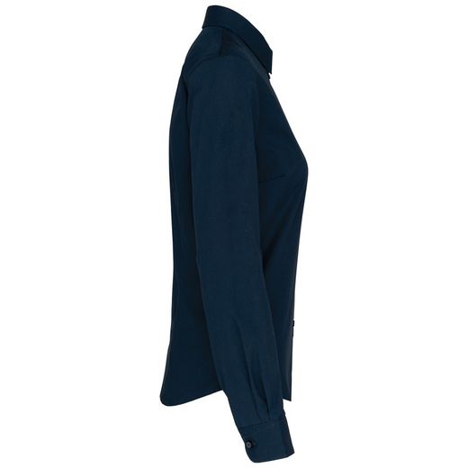 Langarm Popeline Shirt Frau