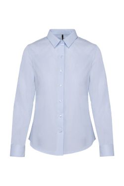 Langarm Popeline Shirt Frau
