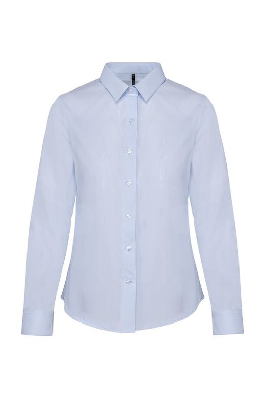 Langarm Popeline Shirt Frau