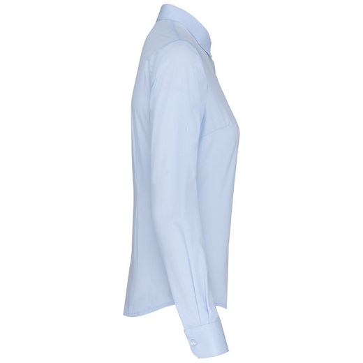 Langarm Popeline Shirt Frau