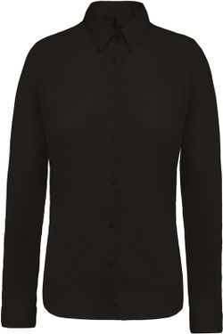 Langarm Popeline Shirt Frau