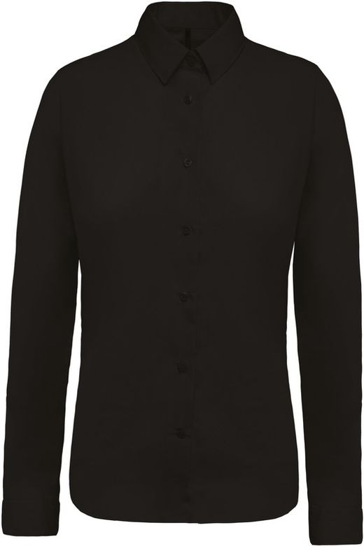 Langarm Popeline Shirt Frau