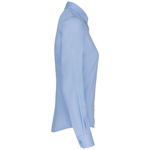 Langarm Popeline Shirt Frau