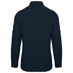 Herren Langarm Safari Shirt