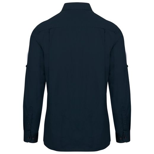 Herren Langarm Safari Shirt