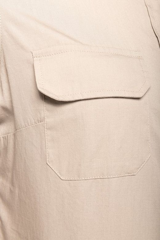 Damen Langarm Safari Shirt
