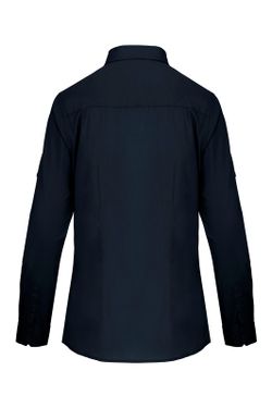 Damen Langarm Safari Shirt
