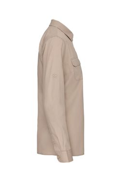 Damen Langarm Safari Shirt