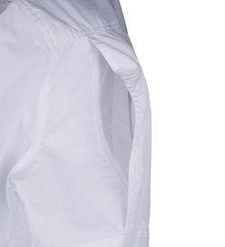 Safari Langarmhemd mit mehreren Taschen Weiß