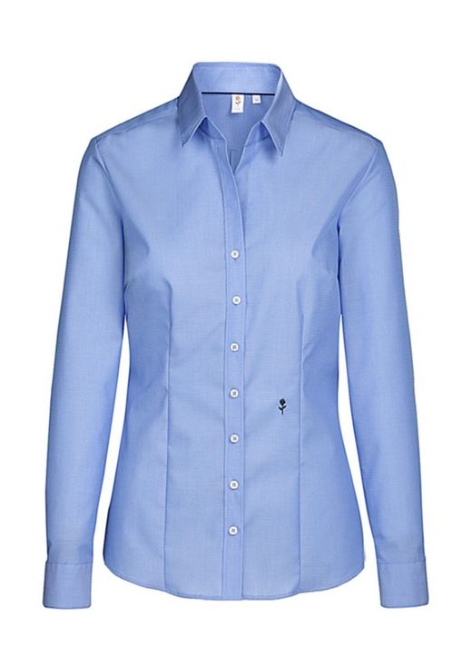 Camicia a maniche lunghe slim fit da donna