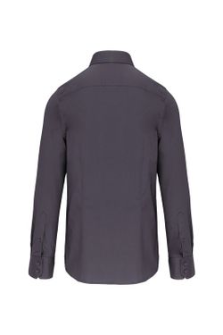 MÄNNER LANGES ÄRMEL-STRETCH-SHIRT