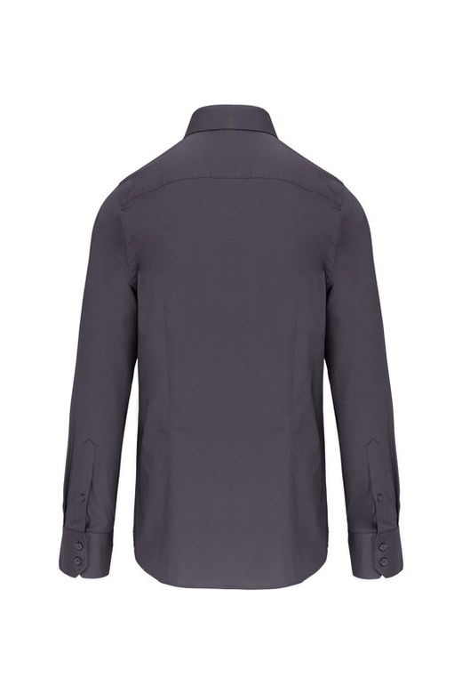 MÄNNER LANGES ÄRMEL-STRETCH-SHIRT