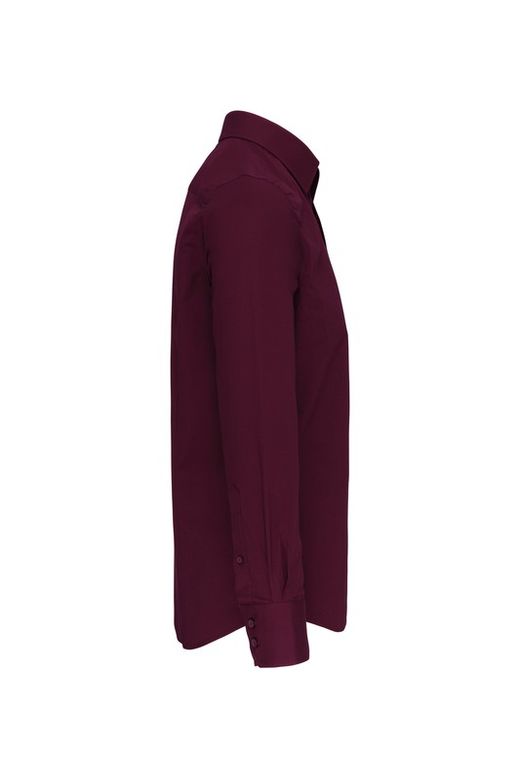 MÄNNER LANGES ÄRMEL-STRETCH-SHIRT