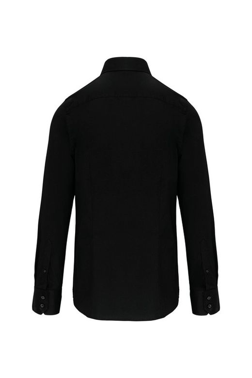 MÄNNER LANGES ÄRMEL-STRETCH-SHIRT