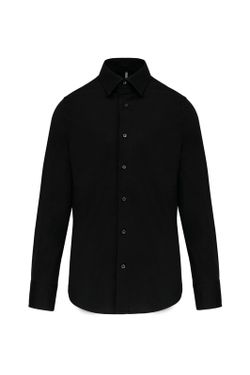 MÄNNER LANGES ÄRMEL-STRETCH-SHIRT