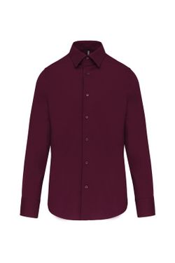 MÄNNER LANGES ÄRMEL-STRETCH-SHIRT